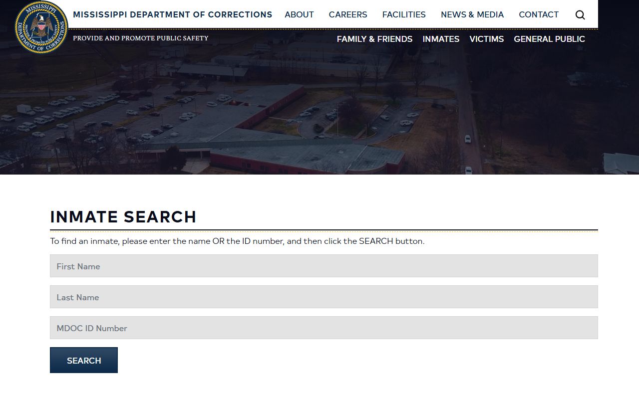 MDOC inmate search for sentenced Coahoma County prisoners